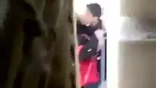 طياز محجبة في الشارع